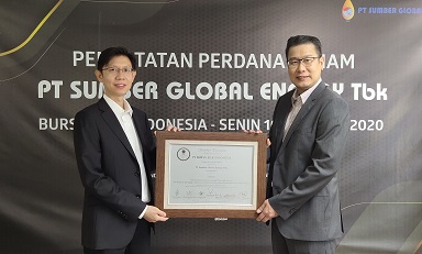 Sumber Global Energy (SGER) Umumkan Bukti Iklan Resmi di Situs BEI dan Perusahaan