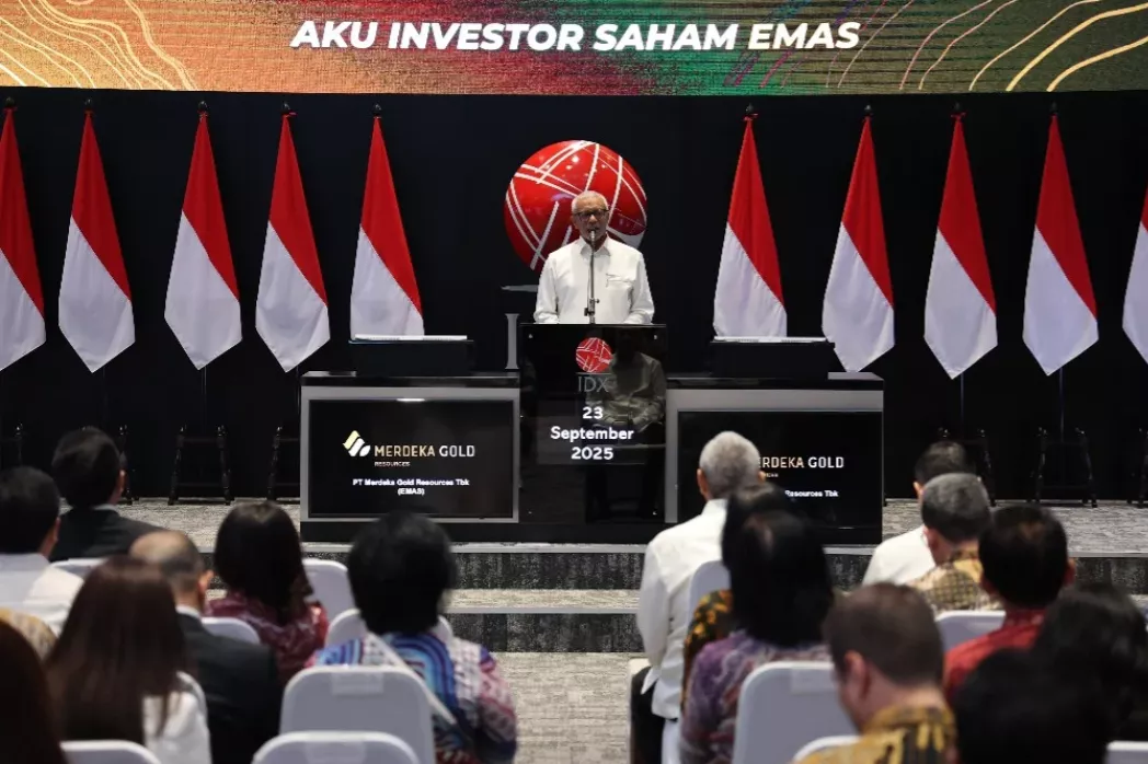 Merdeka Gold (EMAS) Mulai First Mining di Proyek Tambang Emas Pani, Siap Hasilkan Produksi 2026