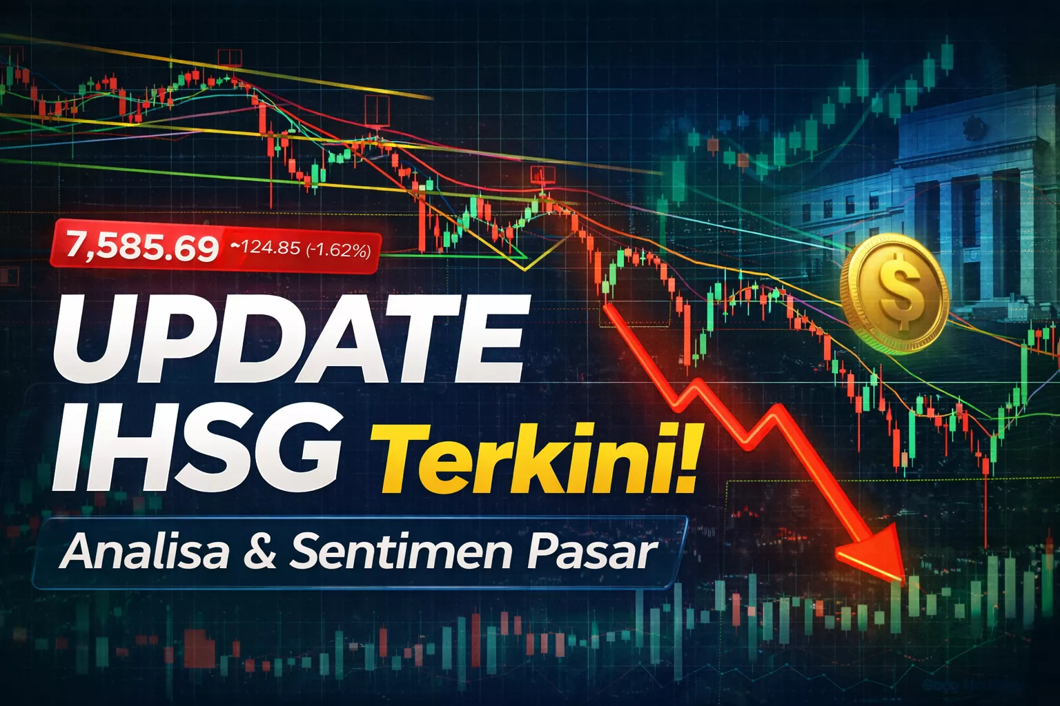 IHSG Pekan ini, Senin 09-03-2026  Pada pergerakan pekan ini IHSG masih di warnai sentimen perang