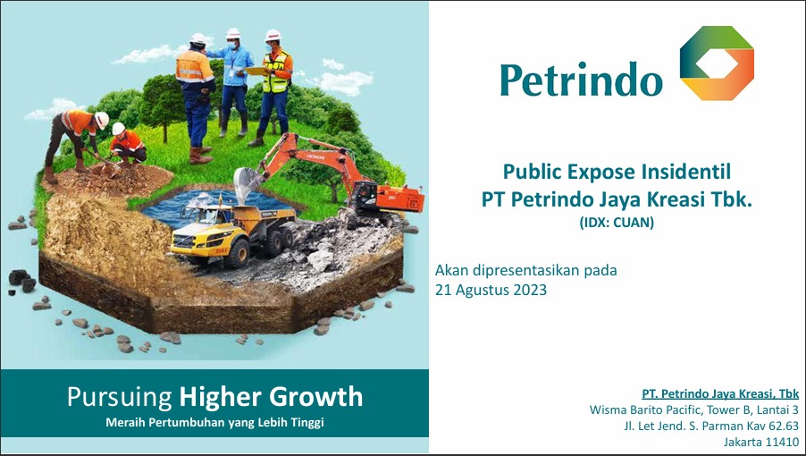 PT Petrindo Jaya Kreasi Tbk (CUAN)