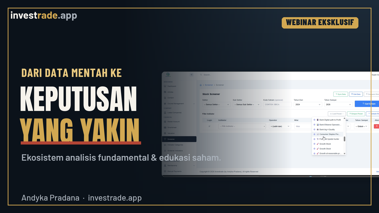 Dari data mentah ke keputusan yang yakin